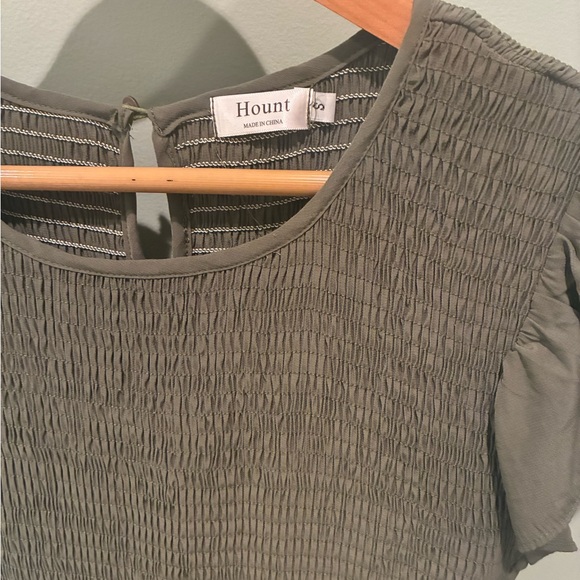 Olive Green Maxi Dress - Picture 2 of 6